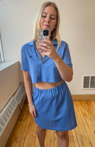 Blue Polo Two-Piece