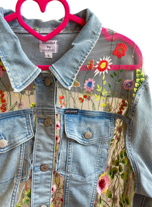 Butterfly Garden Denim Jacket