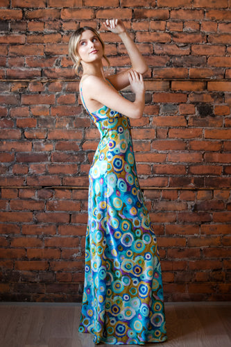 Blue Lagoon Slip Dress