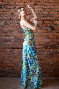 Blue Lagoon Slip Dress HAUNTS Fashion Blue Lagoon Slip Dress HAUNTS Fashion