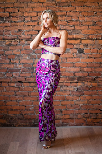 Art Deco Sequin Two Piece